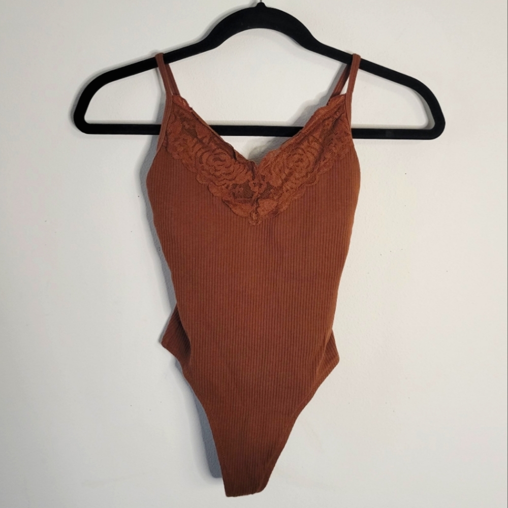 Brown Bodysuit